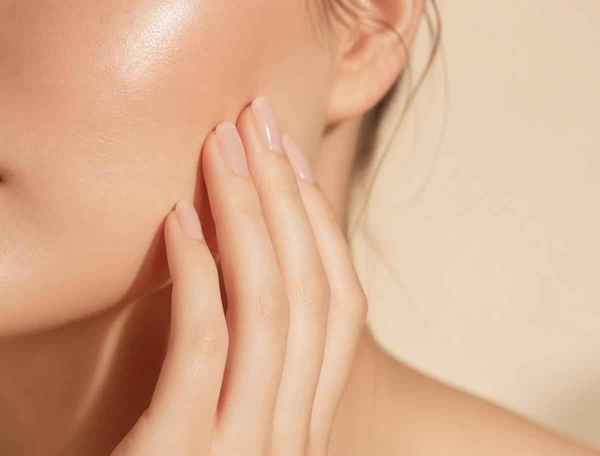 Fresh, hydrated skin after a Hydrafacial treatment at Dr. Dalia Siddig Medical Center